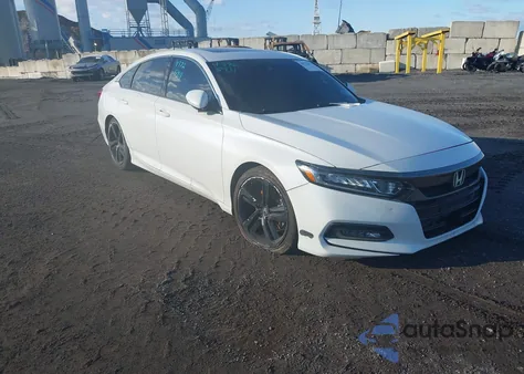 2019 Honda Accord Sport 2.0T из США, поврежденный, VIN 1HGCV2F31KA028402